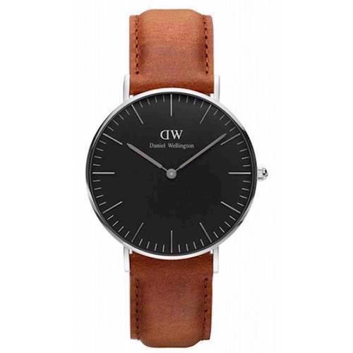 Image of Classic Black Durham rustfri stål quartz Dame ur fra Daniel Wellington, DW00100144